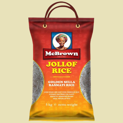 Rice Basmati Parboiled Sella Jollof McBrown