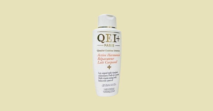 Qei+ Paris Active Harmonie Multi Vitamin Toning Body Lotion mit Karottenöl