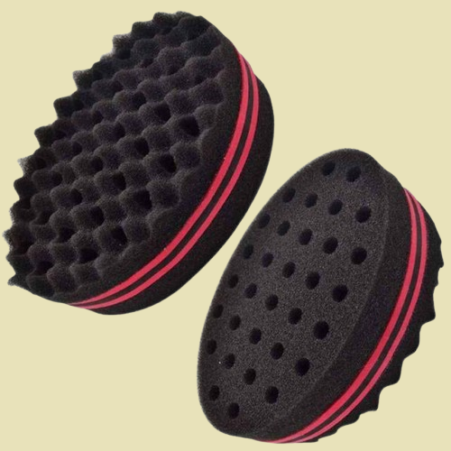 Afro Twist & Lock Sponge Double Sided Small Size