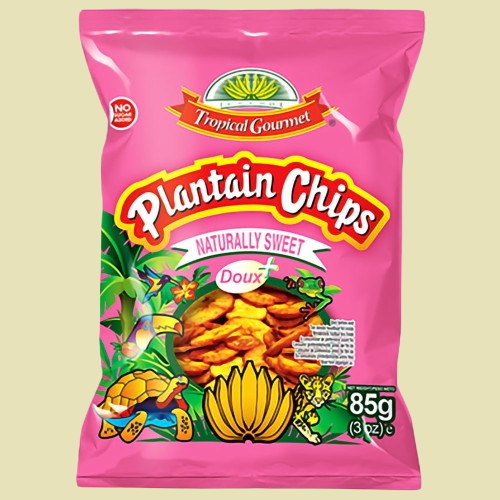 Plantain Chips Tropical Gourmet Extra Sweet